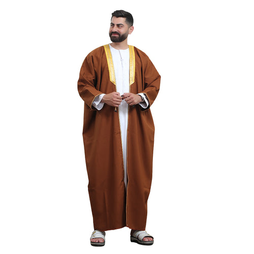 Men's Abaya (Bisht) Long Sleeves | Amazing Best Quality Men's Islamic Arabian Cloak