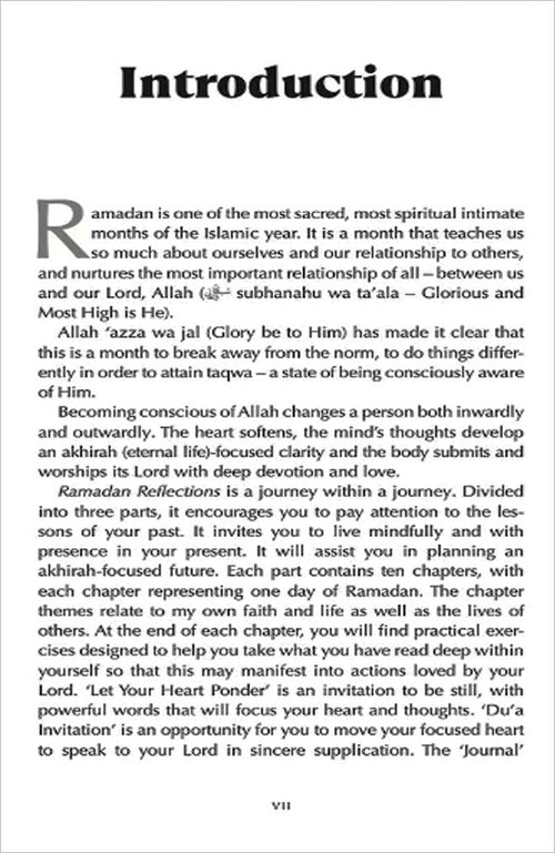 Ramadan Reflections - A Guided Journal