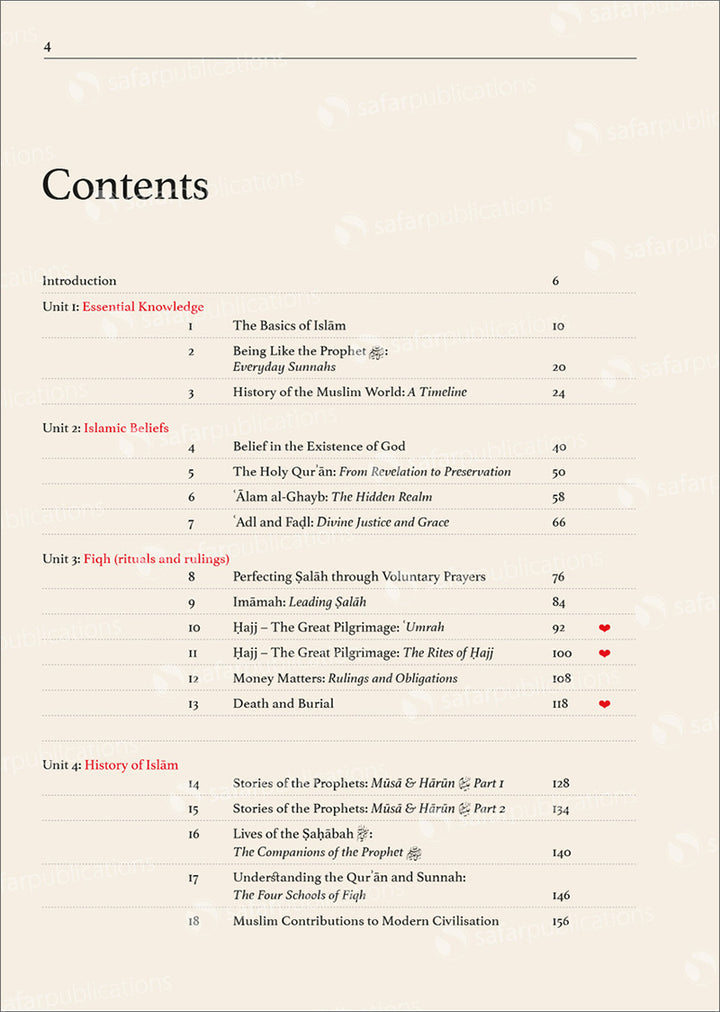 Safar Islamic Studies: Textbook Level 8 - Damaged Copy