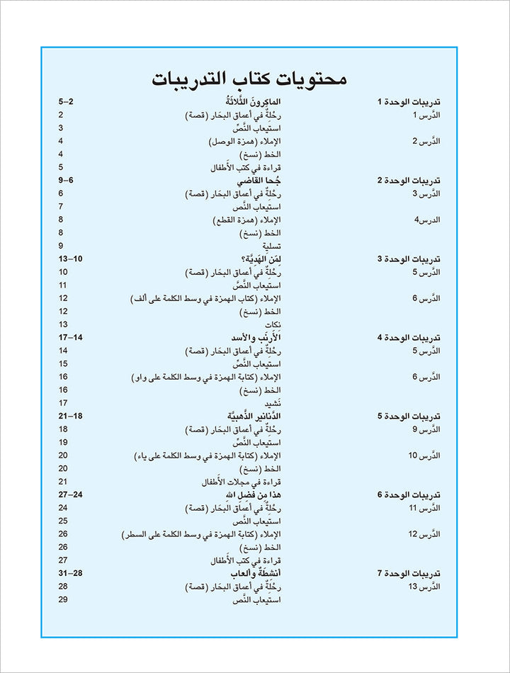 Arabic is the Language of Tomorrow: Workbook Level 6 العربية لغة الغد