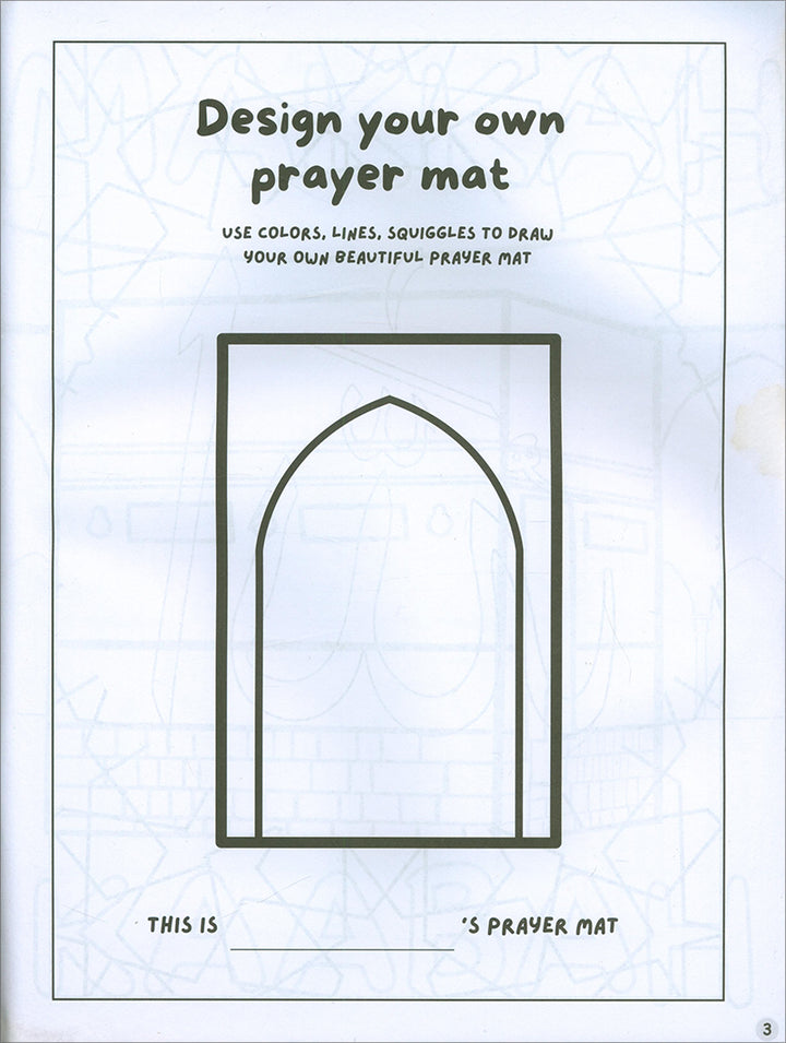 My Islamic Coloring and Activity Book