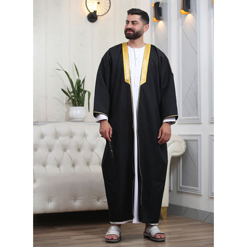 Men's Abaya (Bisht) Long Sleeves | Amazing Best Quality Men's Islamic Arabian Cloak