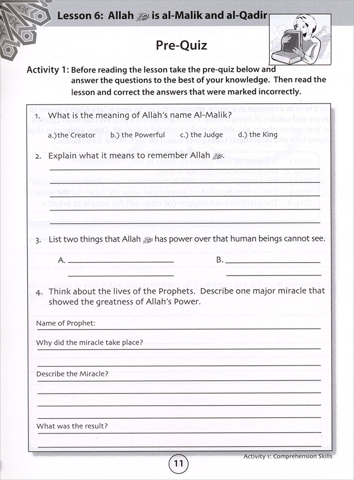 We Are Muslims Workbook: Grade 6