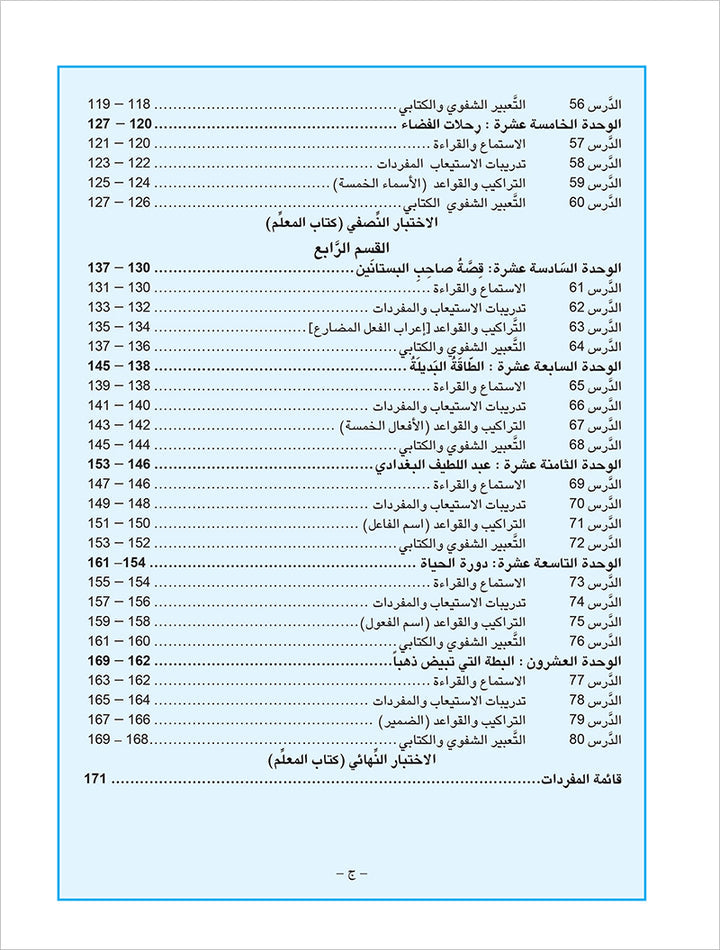 Arabic is the Language for Tomorrow: Textbook Level 6 العربية لغة الغد