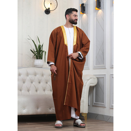 Men's Abaya (Bisht) Long Sleeves | Amazing Best Quality Men's Islamic Arabian Cloak