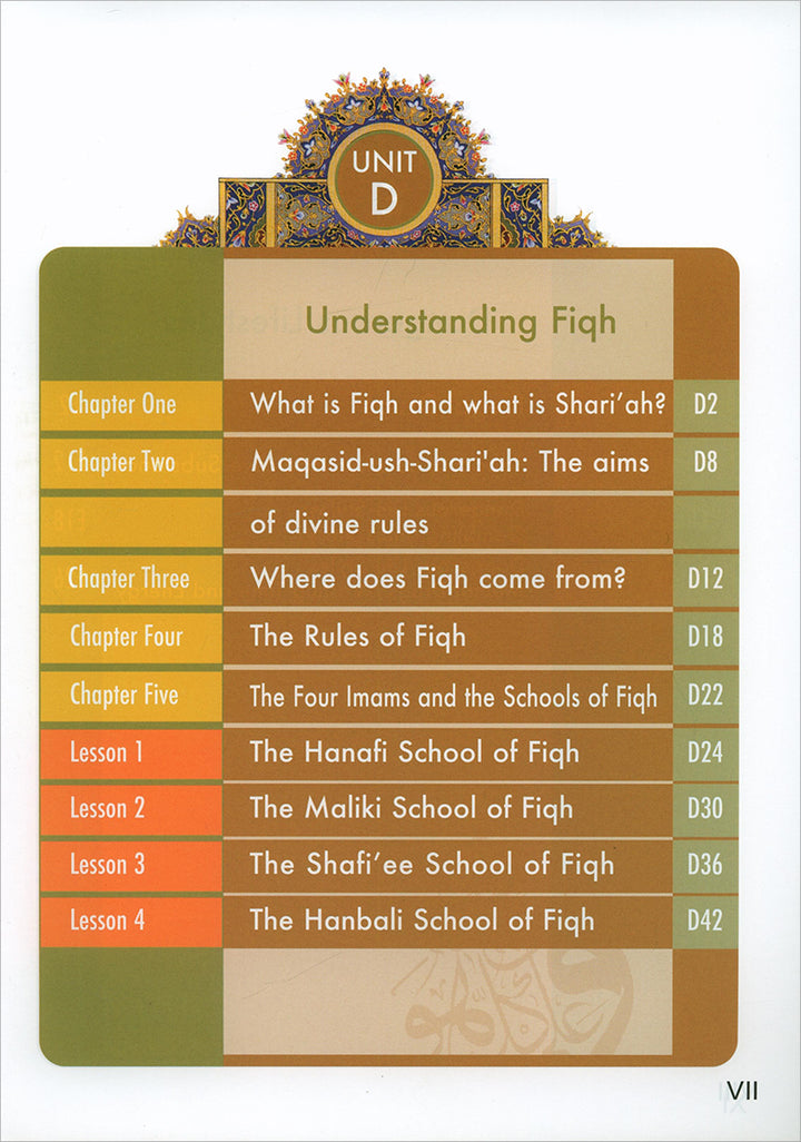 Learning Islam Textbook: Level 6 (12th Grade, Weekend/International Edition)