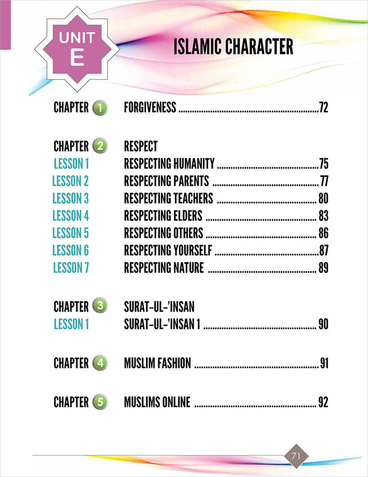 I Love Islam Workbook: Level 5 (New Version)