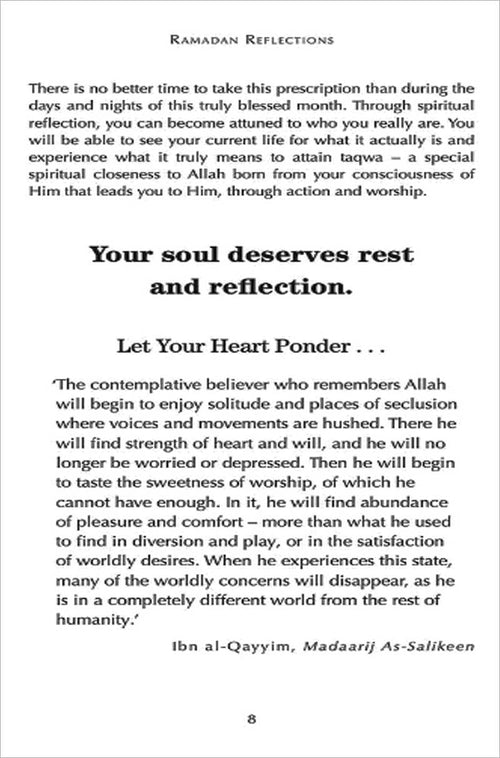 Ramadan Reflections - A Guided Journal