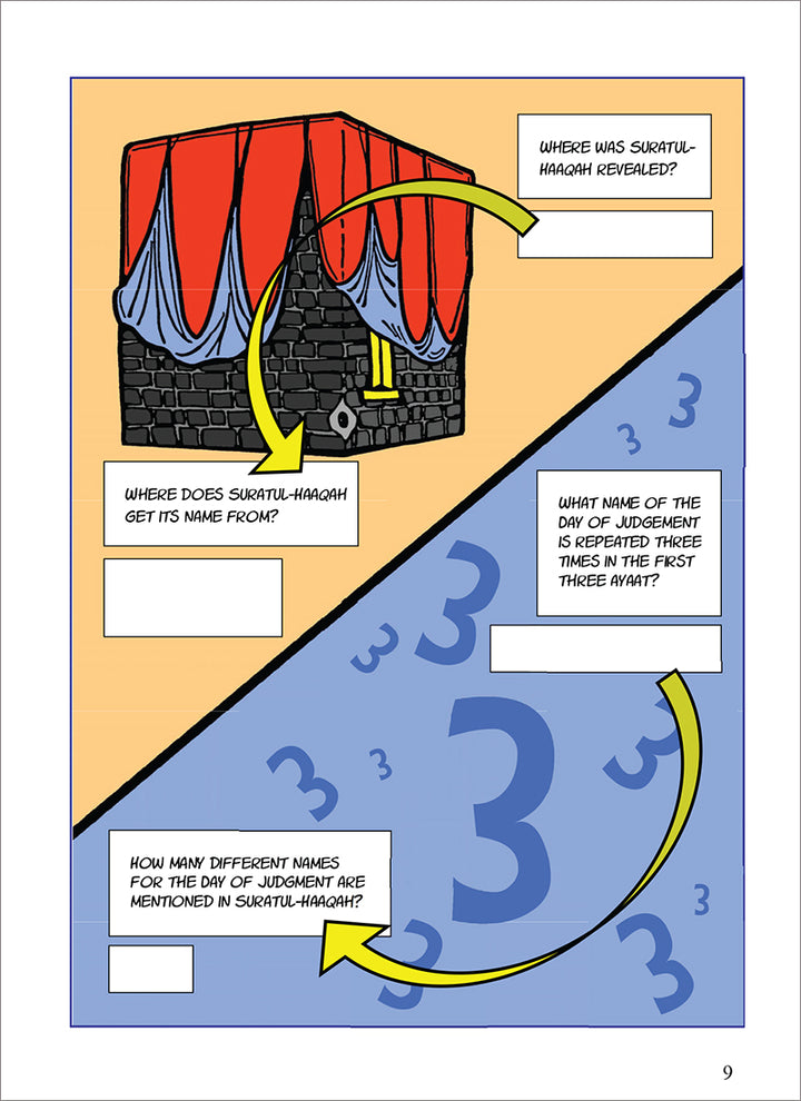 Tafseer & Arabic Workbook: ( Suratul-Haaqah &The Cursed Nations) سورة الحاقة