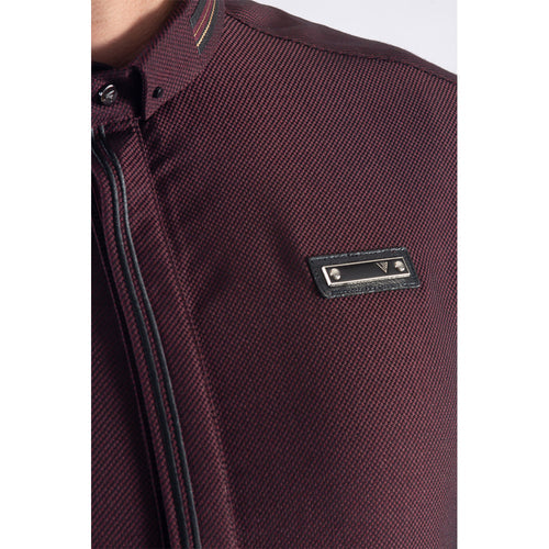 Lawung 2024 Smart Thobe - Premium Suit Fabric - Maroon AAR2428