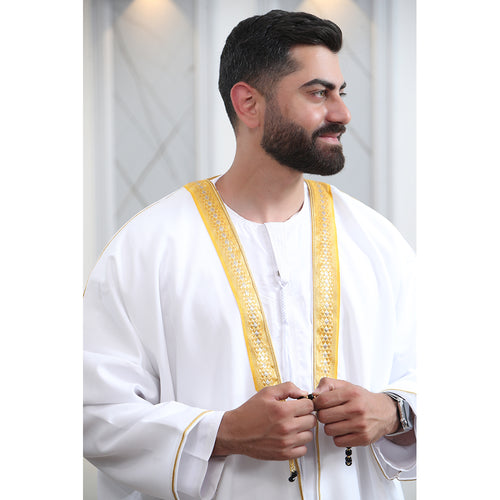 Men's Abaya (Bisht) Long Sleeves | Amazing Best Quality Men's Islamic Arabian Cloak