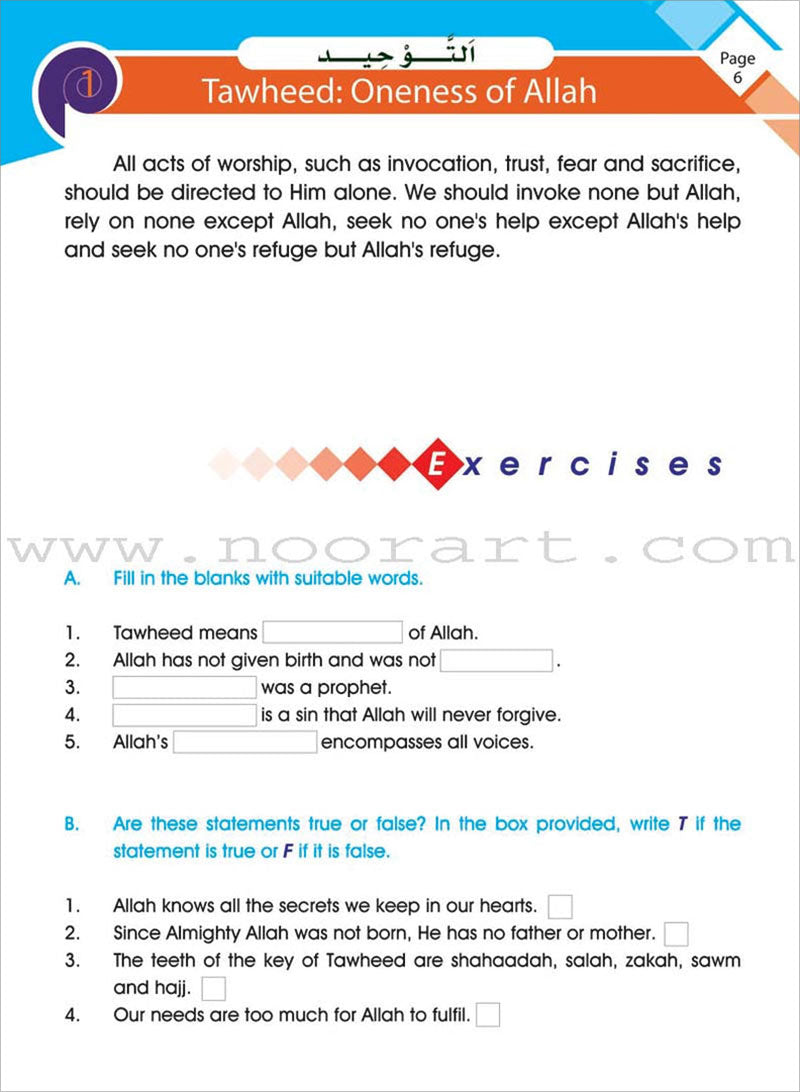 Islamic Studies: Grade 5