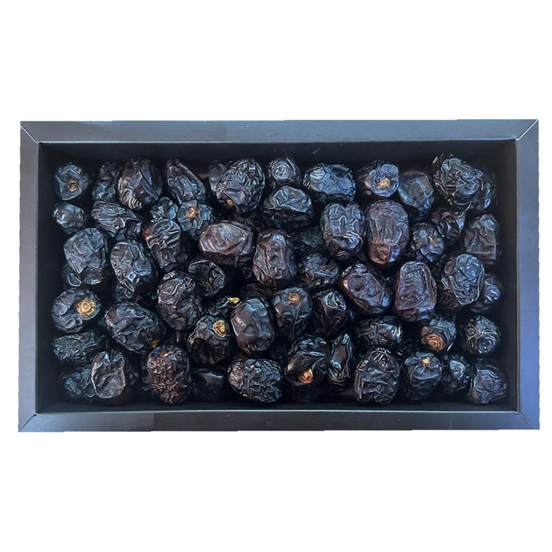 Al Madina Ajwa Dates - Premium Quality (Latest Crop!) - 2.2lb (1000g) - Fiber-Rich Snack Dry Fruit