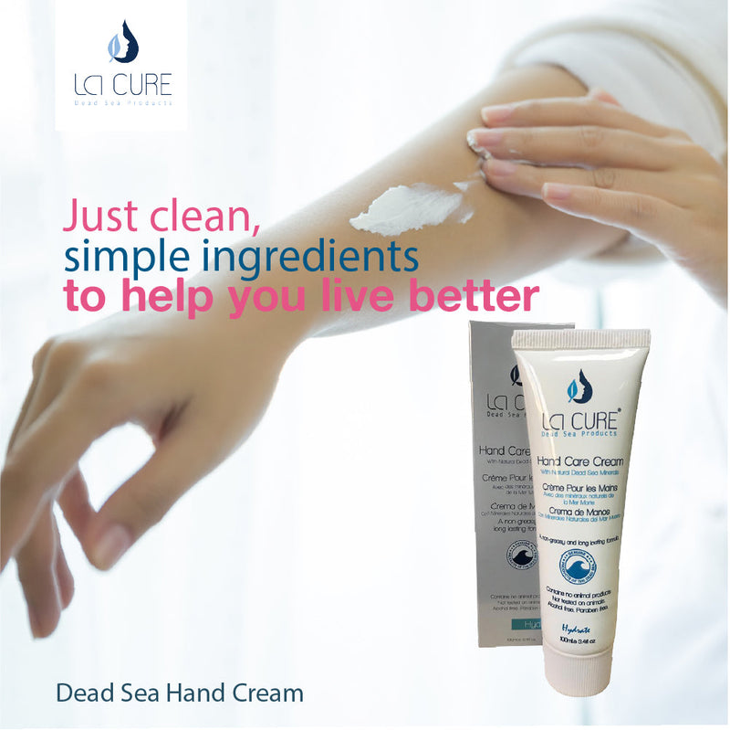 La Cure Dead Sea Hand Cream, Deep Moisture For Dry Hands And Cracked Skin (3.4fl oz)