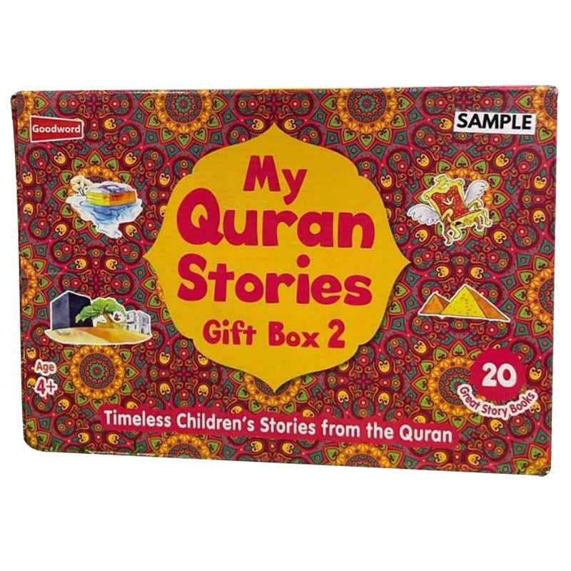 My Quran Stories Gift Box: 2 (20 Quran Stories for Little Hearts, Paperback)