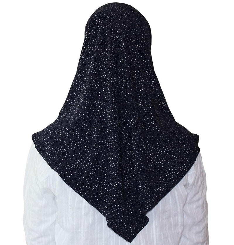 Firdevs Practical Hijab Scarf & Bonnet - Blue Raindrop - east-west-souk