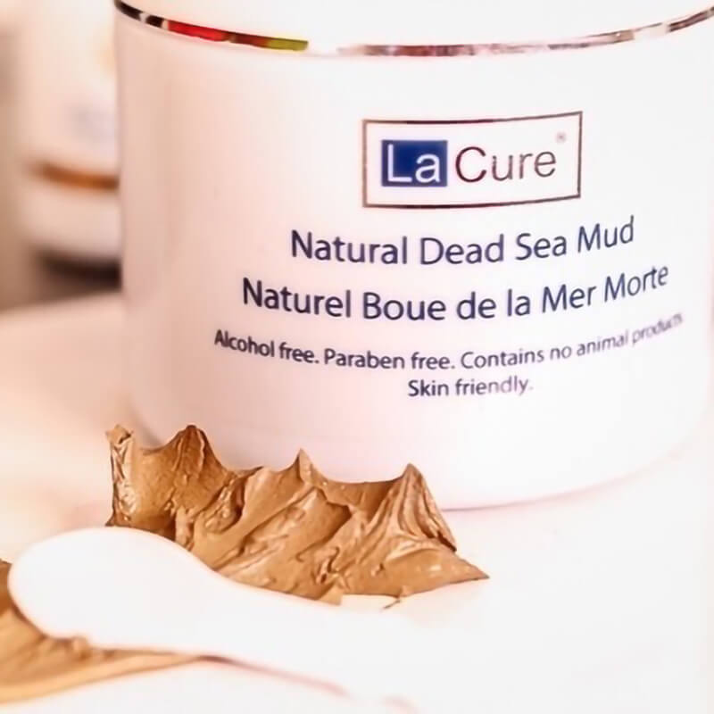 La Cure Natural Dead Sea Black Mud for Acne, Blackheads, and Oily Skin, Facial Self Care for Men and Women, Minimize Pores with Dead Sea Mud(28.22oz)