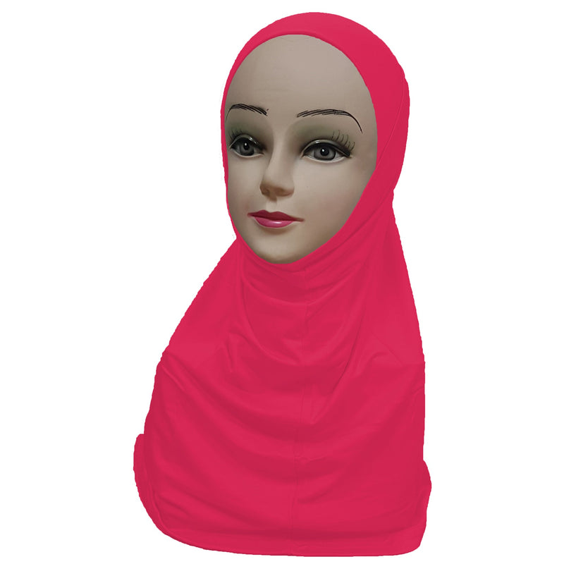 Women's Cotton Amira Hijab Two Piece - Plain Color