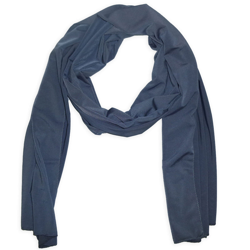 Women's Silky Scarf Wrap Shawl - Plain Color