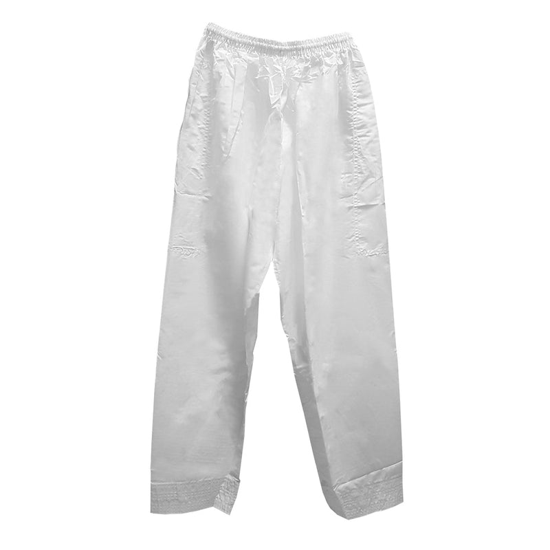 Men's Under Thobe Serwal/Pants - White Color