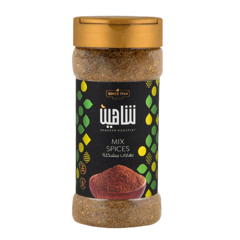 Shaheen Middle Eastern Mixed Spices, Strong Aroma and Richly Flavor,4.41oz - بهارات مشكلة