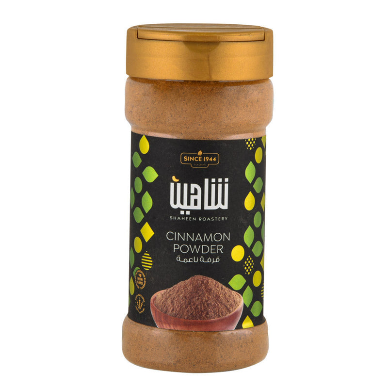 Shaheen Cinnamon Powder, Strong Aroma and Richly Flavor, 4.4oz - قرفة ناعمة