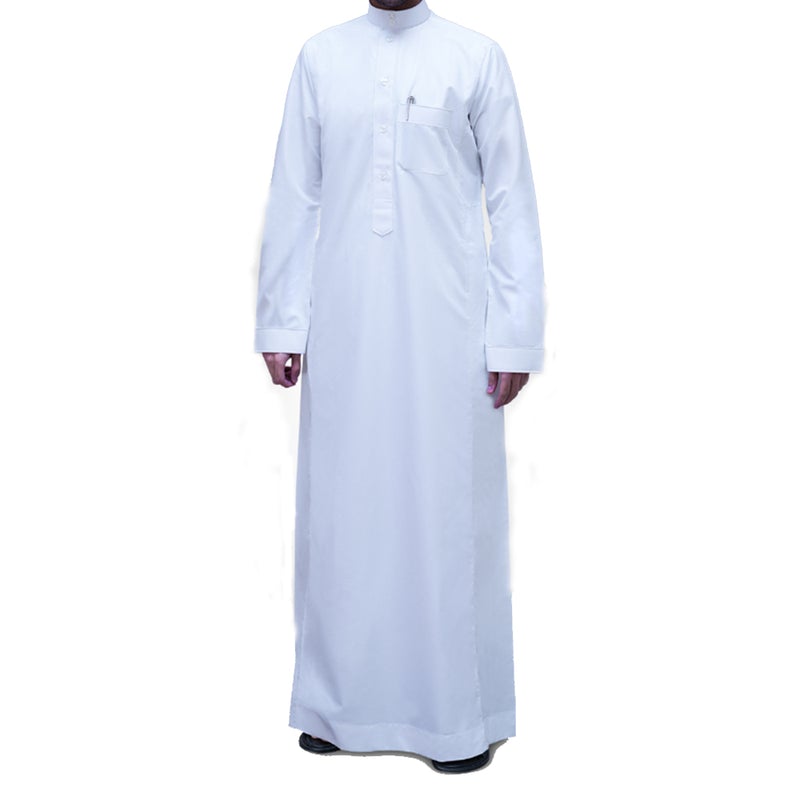 High Quality Daffah Thobe Summer - Luxury Saudi Dishdasha - White