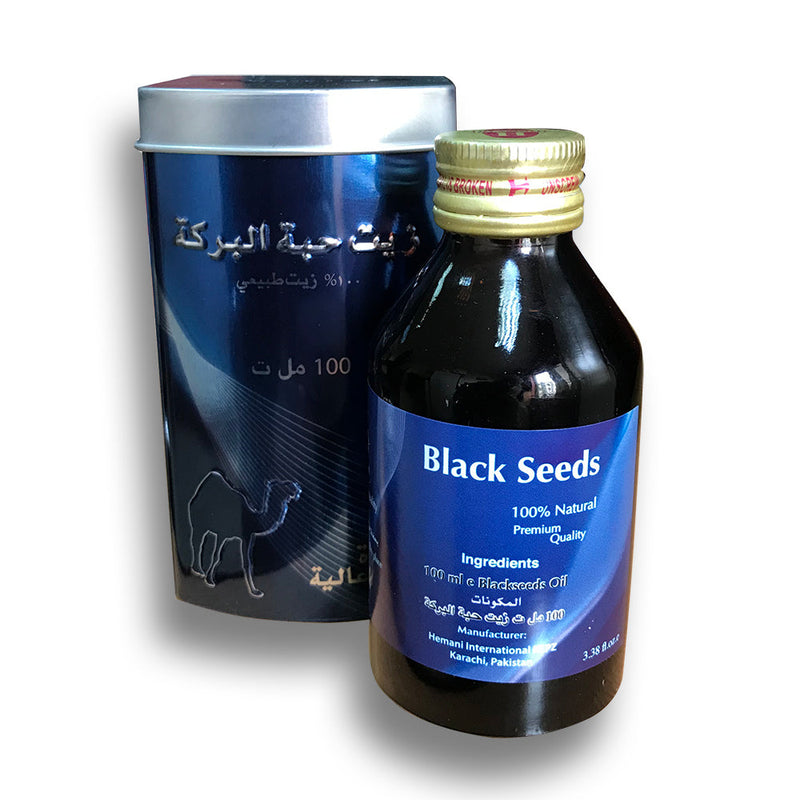 HEMANI Black Seed Oil Premium 100 ML - First Cold Pressed - IMMUNITY BOOSTER