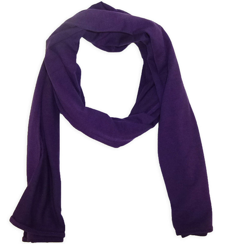 Women's Cotton Scarf Wrap Shawl - Plain Color