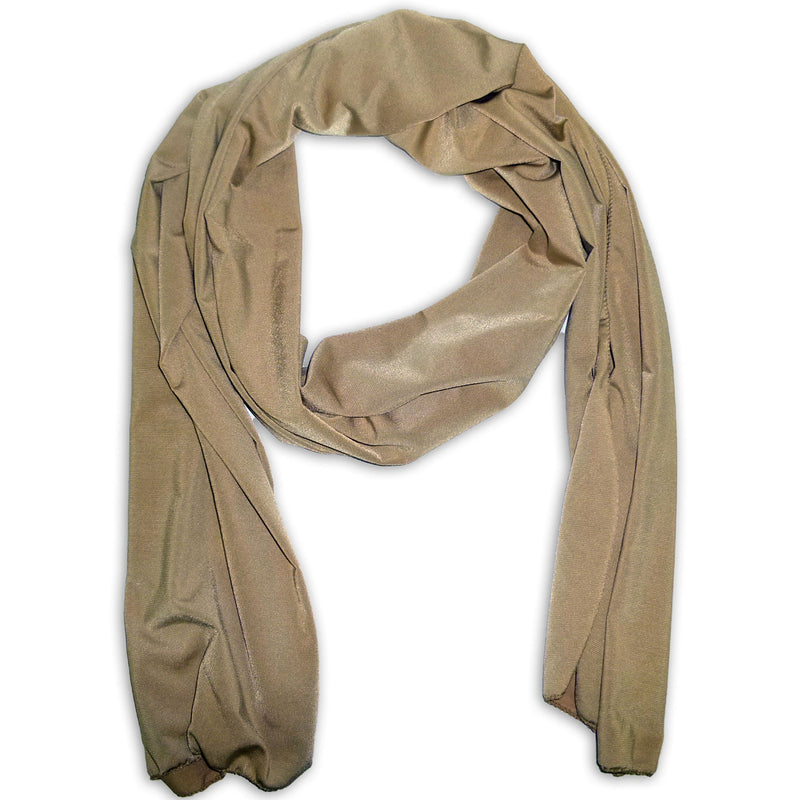 Women's Silky Scarf Wrap Shawl - Plain Color