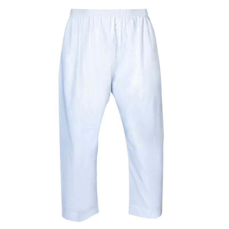 Daffah Men's Under Thobe Serwal/Pants - White Color