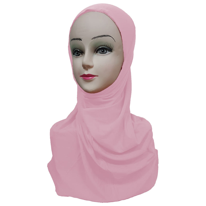 Women's Cotton Amira Hijab One Piece - Plain Color