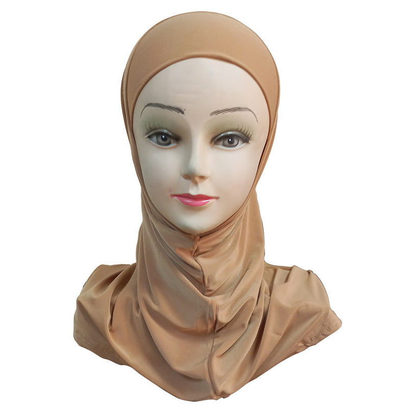 Women's Lycra Amira Hijab Two Piece - Plain Color