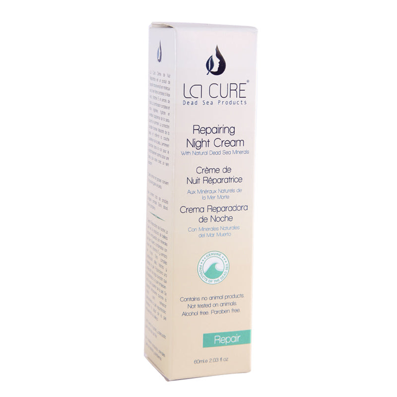 La Cure Dead Sea Repairing Night Cream, It helps purify and nourish the skin, leaving it healthy, silky and smooth (2.03fl oz)