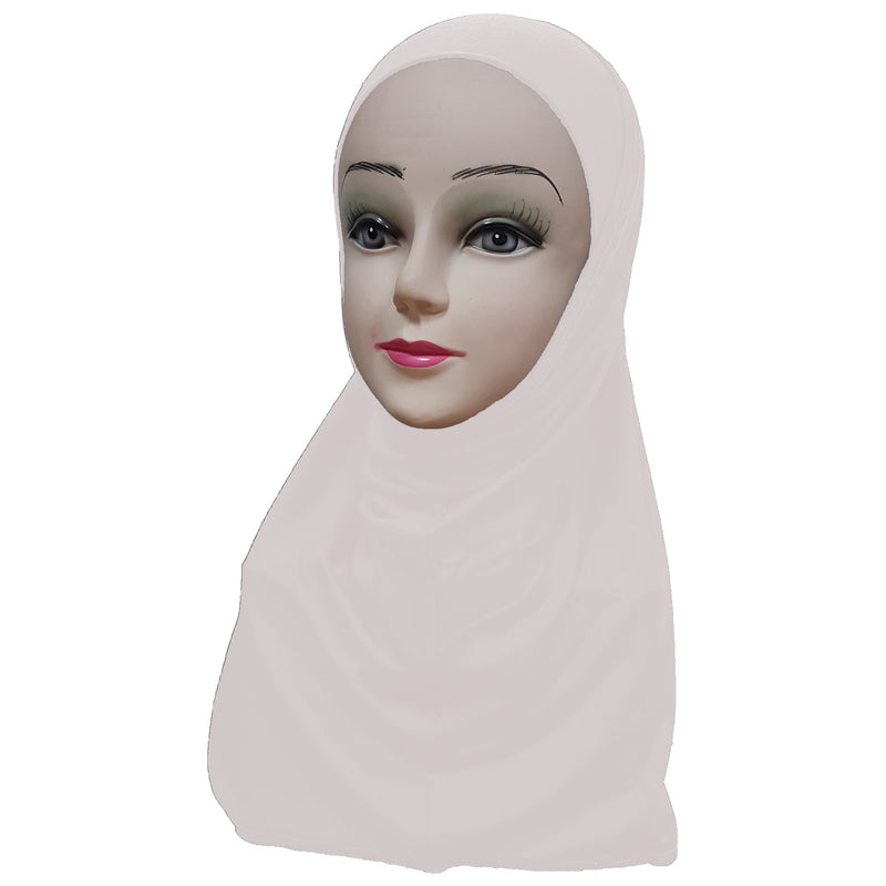 Women's Cotton Amira Hijab Two Piece - Plain Color