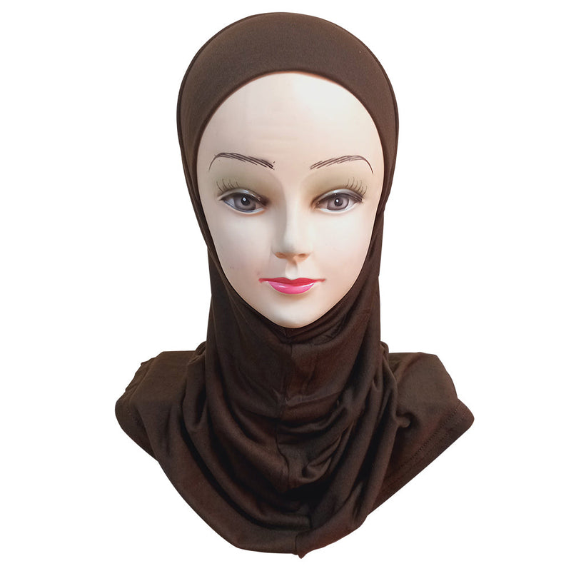 Women's Cotton Amira Hijab Two Piece - Plain Color