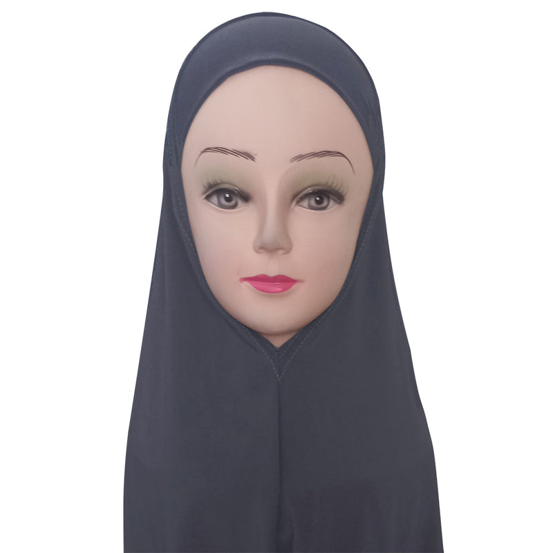 Women's Cotton Amira Hijab One Piece - Plain Color