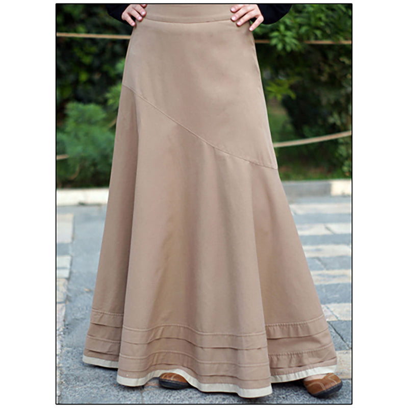 Shukr Asymmetrical Flared Skirt