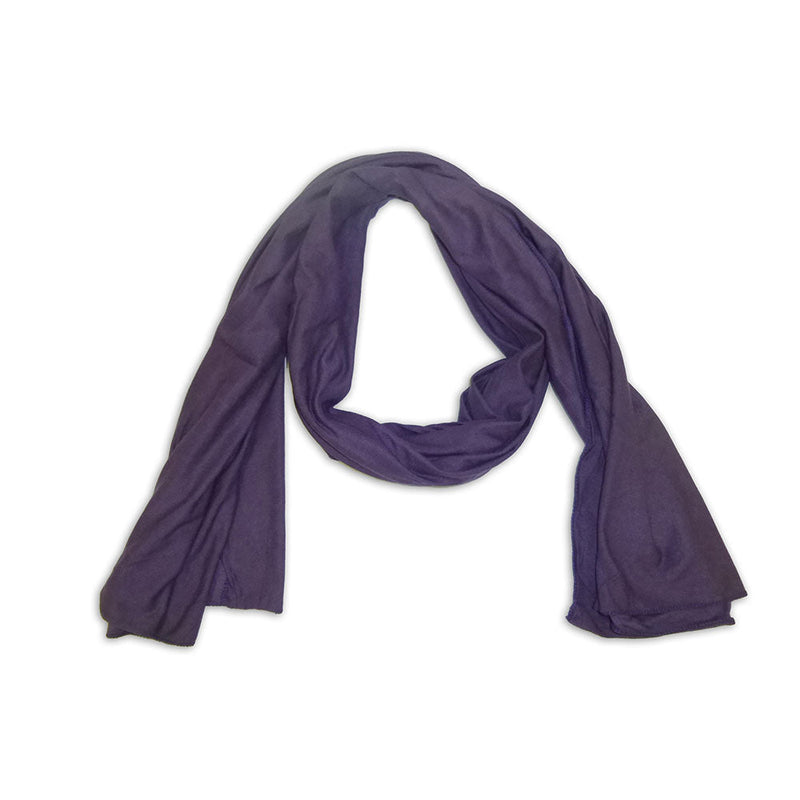 Women's Cotton Scarf Wrap Shawl - Plain Color