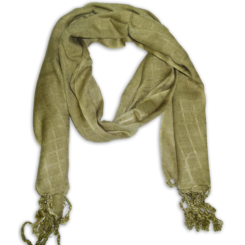 Women's Pashmina Style Scarf Wrap Shawl with Fringes