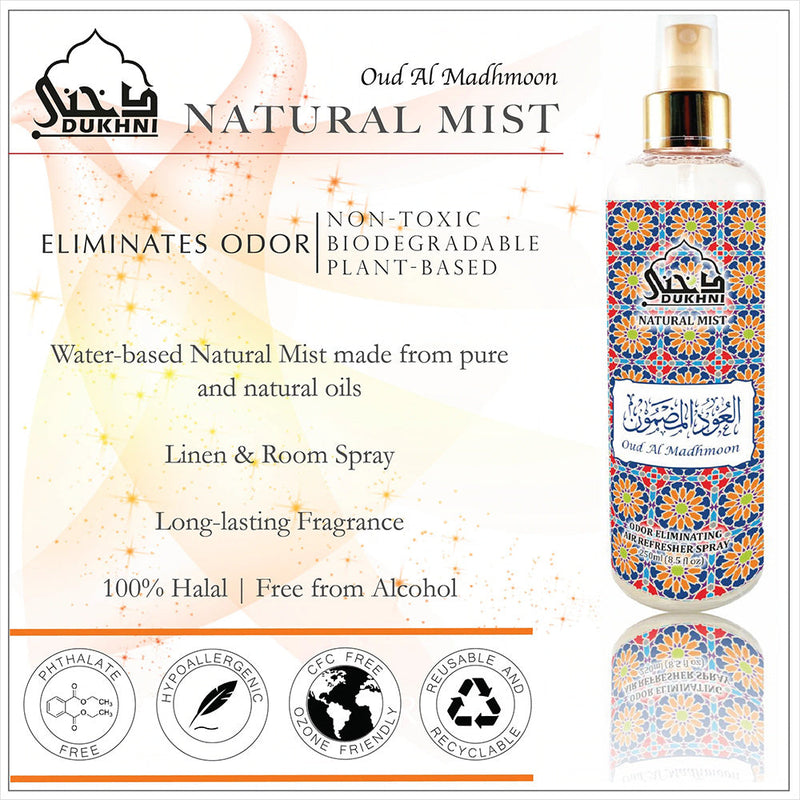 Al Faraash - Mist 250ml (Non-Alcoholic) Oud Al Madhmoon