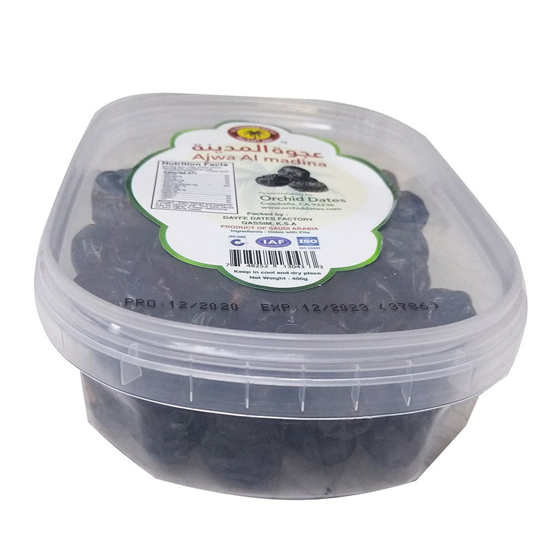 Ajwa Madinah Dates Imported from Madinah Munawwara (400 g) - Premium Quality