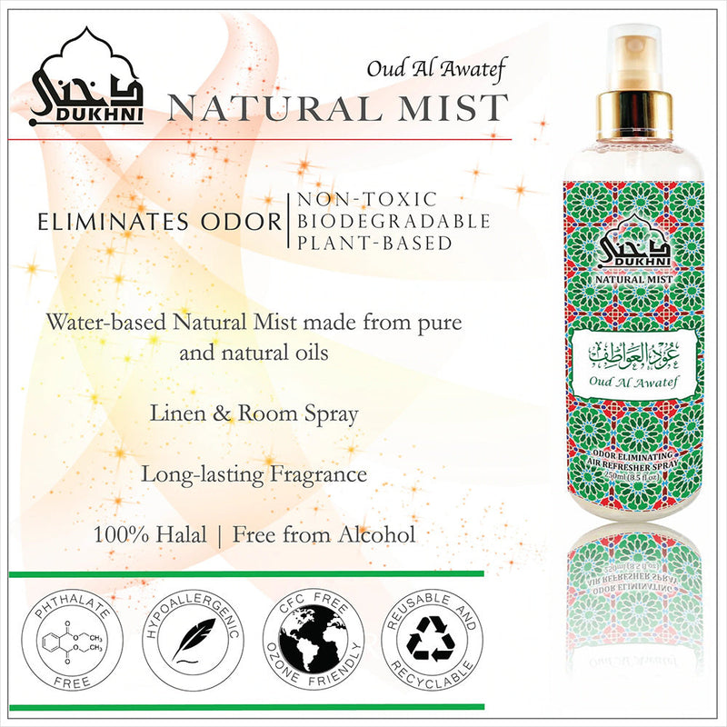 Al Faraash - Mist 250ml (Non-Alcoholic) Oud Al Awatef