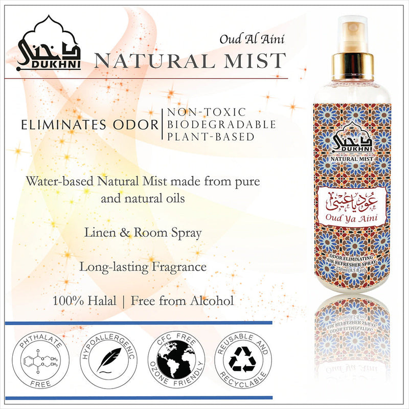 Al Faraash - Mist 250ml (Non-Alcoholic) Oud Ya Aini