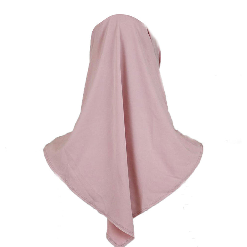 Firdevs Practical Hijab Scarf & Bonnet - Light Pink