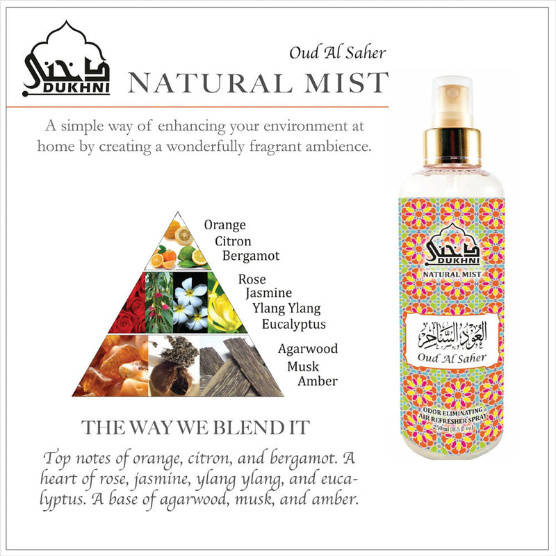 Al Faraash - Mist 250ml (Non-Alcoholic) Oud Al Saher