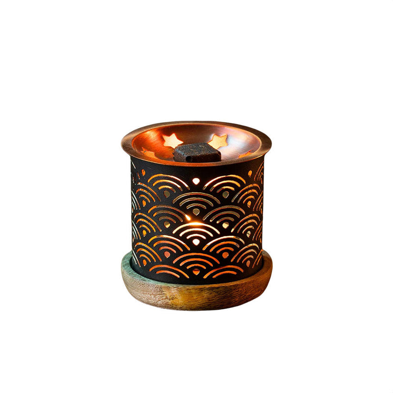 Oud Bakhoor Variety Box & Rainbow Exotic Burner