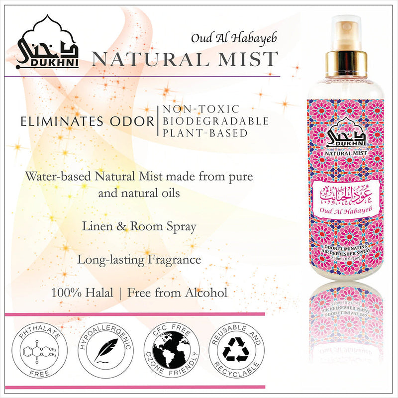 Al Faraash - Mist 250ml (Non-Alcoholic) Oud Al Habayeb