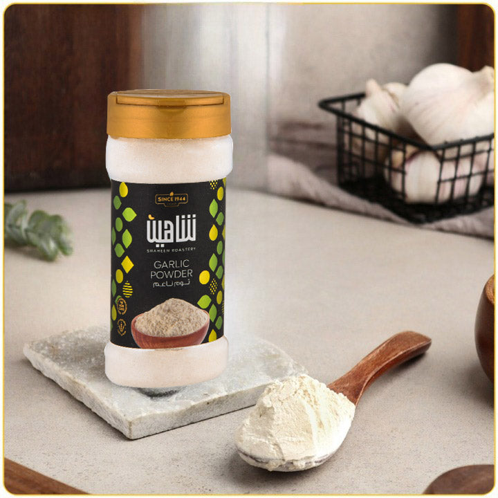 Shaheen Garlic Powder, with Robust Flavor,3.35oz - ثوم ناعم