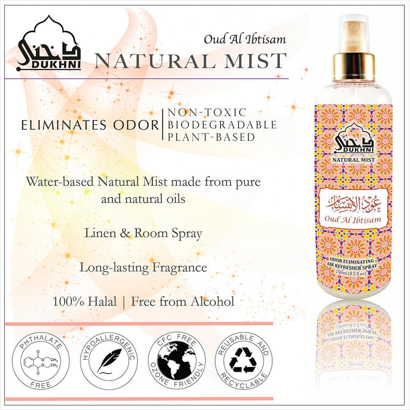 Al Faraash - Mist 250ml (Non-Alcoholic) Oud Al Ibtisam